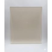30 x 30 Yüksek Isıya Dayanıklı Şömine Kuzine Soba Camı 4 mm - Seramik Cam (Bal Rengi, Şeffaf)