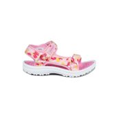 30066 Pembe Kız Çocuk Cırtlı Günlük Sandalet 32 Pembe