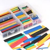 328 Parça Kutulu Heat Shrink Makaron Daralan Kablo Tamir Seti - Globe Elektrik Bant Hediyeli