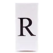 33 cm R Harf Peçete