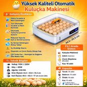 35 Yumurtalık Kuluçka Makinesi