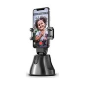 360° Hareket Algılayıcı Sensörlü Akıllı Çekim Selfie Video Takip Tripodu - Çok Renkli