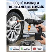 365Dükkan Taşınabilir Akülü Araba Yıkama Makinesi 1.7 Mpa Basınçlı ve Ergonomik Tasarımlı