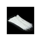 3,6x150 mm Kablo Bağı Plastik Cırt Kelepçe Beyaz | Naylon 6.6 | 35 mm Sıkma Çapı | 18 kg Mukavemet | 100 Adet
