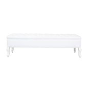 3A Mobilya White Swan Lükens Puf Sehpa
