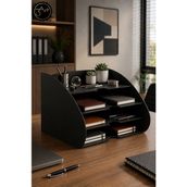 3Art Metal Masaüstü Ofis Düzenleyici - Evrak Rafı - Dosya Organizer - Ofis Rafı