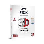 3D Yayınları Ayt Fizik Video Destekli Defter