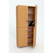 3G Tasarım Dört Kapaklı Ofis Dolabı Arşiv Dolabı 3G-039-2KD 90x37x190 - KAYIN