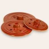 3'lü Set Sarma Dolma Taşı Kiremit 27 Cm-25 Cm-20 Cm Kiremit