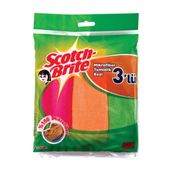 3M Scotch Brite Mikrofiber Temizlik Bezi 3'lü Ekonomik Paket