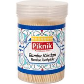 4 Adet Piknik Bambu Jelatinli Kürdan 200'LÜ