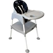 4 Baby Masalı Mama Sandalyesi - Ahşap - Beyaz
