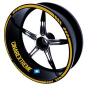 4 Parçalı Kesikli Jant Şeridi Sticker Reflektif & Floresan Renkler Çınar Extreme
