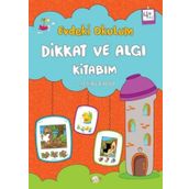+4 Yaş Evdeki Okulum Dikkat ve Algı Kitabım - Kukla Yayınları