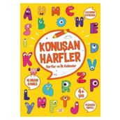 4+ Yaş Konuşan Harfler - Dokuz Yayınları