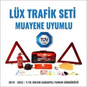 4 Yıl Tüv Türk Muayene Uyumlu Lüx Oto Trafik Seti
