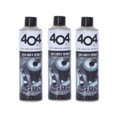 404 Sıvı Gres Yağı Spreyi Zincir Yağlama Spreyi 3 x 400 ML