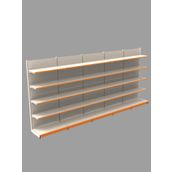 40X75x220 Cm - 40A/30*4 - 5'Li Duvar Ünitesi Market Rafı