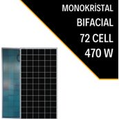 470W Bıfacıal Monokristal Güneş Paneli