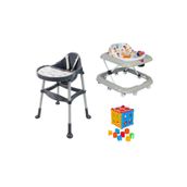 4KİDS Pratik Bebek Mama Sandalyesi Bebek Yürüteci Müzikli Işıklı Yürüteç Örümcek Bultak Hediyeli