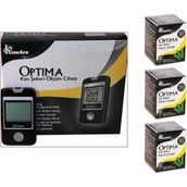 4moms Optima Kan Sekeri Ölçüm Cihazı + 3 Kutu Strip (150 Adet)