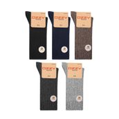 5 Çift Kışlık Erkek Lambswool Yünlü Uyku Çorabı Soft Touch
