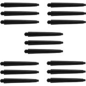 5 SET (15 Adet) 48mm DARTSAN NYLON DART ŞAFT-SHAFT. Siyah