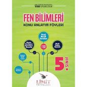 5.Sınıf Fen Bilimleri Konu Anlatım Föyleri - Limit Yayınları