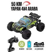 50 Km Hız Yapan Elektrikli Araba Uzaktan Kumandalı 4X4 Arazi Aracı Off-road Araba
