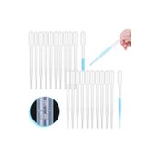 500 Adet - 3ml Plastik Pastör Pipet, Taksimatlı Likit Pipeti