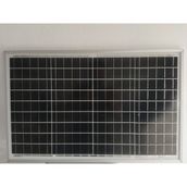 50W Monokristal Güneş Paneli - Siyah