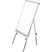 50X70 cm Teleskopik Ayaklı Laminat Yazı Tahtası, Beyaz, Kullanışlı ve Şık Tasarım - Ahşap - Beyaz - Seçenek 1