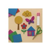 50X70 Eva Tabaka Simli Karışık Renk 10LU Paket