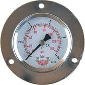 Ø52 mm Ön Flanşlı, Kuru Tip, 0-16 Bar Dijital Basınç Göstergesi - Seçenek 1