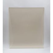 58 x 38 Yüksek Isıya Dayanıklı Şömine Kuzine Soba Camı 4 mm - Seramik Cam (Bal Rengi, Şeffaf)