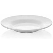 6 Adet Çukur Yemek Tabağı Beyaz Melamin Tabak 21cm Büyük Porsiyon Tabağı Lokanta Tabldot Toplu Yemek