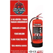 6 kg Foam(Köpüklü) Yangın Söndürme Tüpü