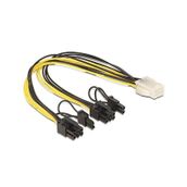 6 Pin To 8 Pin Pcı-E Power Çevirici Kablo