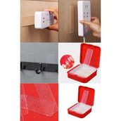 60 Parça Çok Amaçlı Çift Taraflı Bant 1 cm x 4,5 cm Nano Bant Duvar Bandı - 1 x 4,5 cm