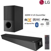 600W 4.1 Kanal Soundbar – Aı Sound Pro, Dts Virtual:x, Bluetooth, Usb, Hdmı, Optik Giriş ve Uzaktan Kumanda, Ev Sinema Sistemi Deneyimi + Mutfak Tartısı(Onerous) - Siyah
