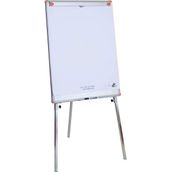 65X100 Teleskopik Ayaklı Beyaz Yazı Tahtası (Flip Chartli) - Ahşap - Beyaz - Seçenek 1