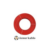 7 Metre Oznur 6 Mm Solar Kablo H1z2z2-K Kirmizi (Fotovoltaık)