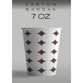 7 Oz Kullan At 200 Adet Karton Bardak