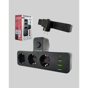 7 Portlu Çoklu Priz USB ve Type-C Girişli Akıllı Güç Ünitesi - 1 Adet