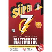 7. Sınıf Matematik Süper Yeni Nesil Soru Kitabı Nitelik Yayınları