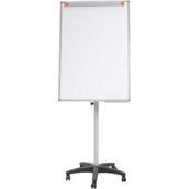 70X100 cm Yıldız Mobil Ayaklı Lamine Yazı Tahtası Beyaz - Ahşap - Beyaz - Seçenek 1