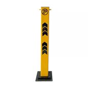 75 Cm Çıkar-Kilitli Otopark Bariyeri (Ankrajsız) Sarı