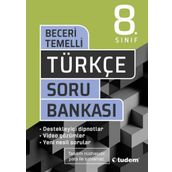 8. Sınıf Türkçe Beceri Temelli Soru Bankası Tudem Yayınları