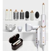 9 in 1 Profesyonel Saç Şekillendirici Seti, İyonik Kurutma, 110.000 RPM BLDC Motor, 1400 Watt, 4 Isı Ayarı, Düzleştirici Tarak, Maşa, Fön Fırçası