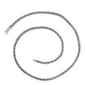 A.C Silvers 10 mm Yuvarlak Gümüş Kral Zincir